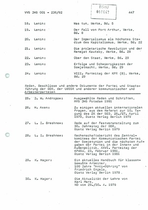 Dissertation: Die Abwehr von Terror- und anderen politisch-operativ bedeutsamen Gewaltakten gegen Grenzsicherungskräfte an der Staatsgrenze der DDR