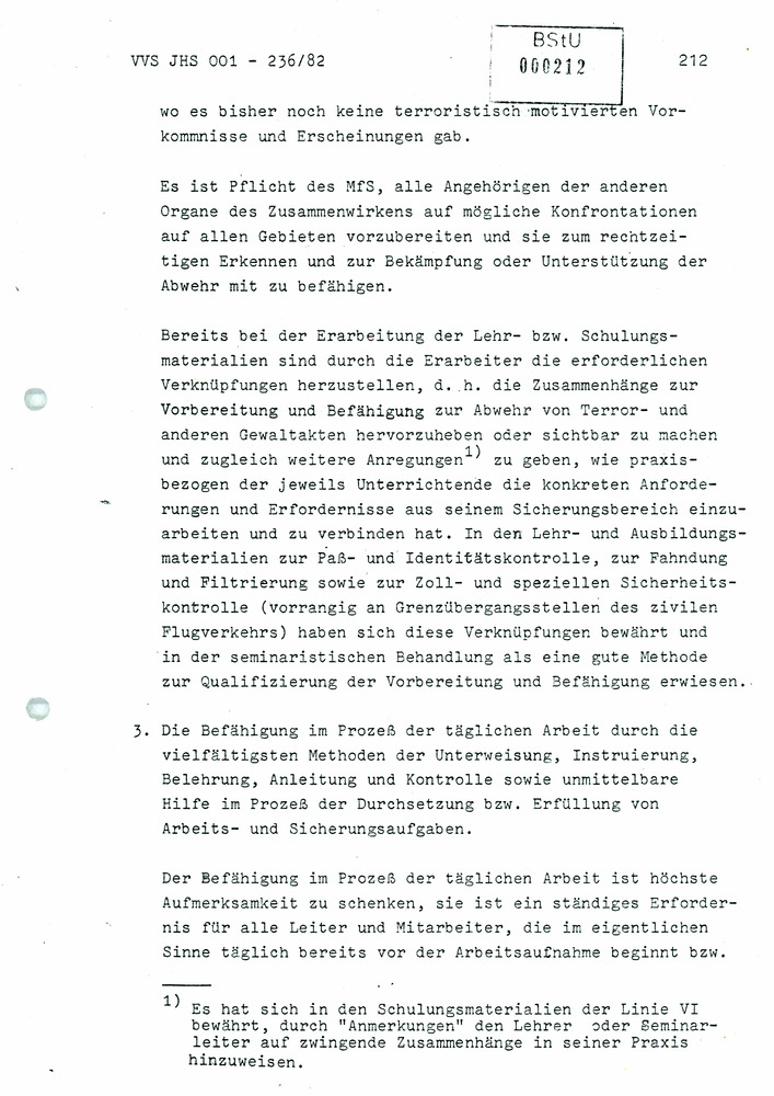 Dissertation: Die Abwehr von Terror- und anderen politisch-operativ bedeutsamen Gewaltakten gegen Grenzsicherungskräfte an der Staatsgrenze der DDR