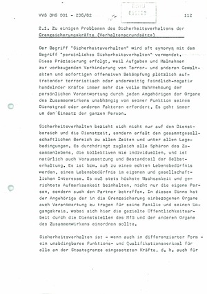 Dissertation: Die Abwehr von Terror- und anderen politisch-operativ bedeutsamen Gewaltakten gegen Grenzsicherungskräfte an der Staatsgrenze der DDR