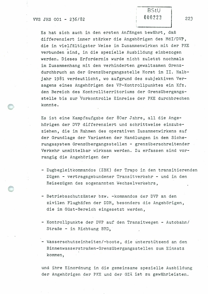 Dissertation: Die Abwehr von Terror- und anderen politisch-operativ bedeutsamen Gewaltakten gegen Grenzsicherungskräfte an der Staatsgrenze der DDR