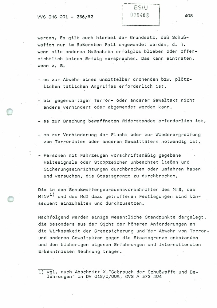 Dissertation: Die Abwehr von Terror- und anderen politisch-operativ bedeutsamen Gewaltakten gegen Grenzsicherungskräfte an der Staatsgrenze der DDR