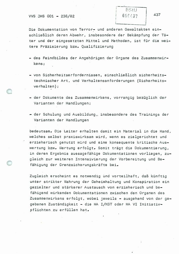 Dissertation: Die Abwehr von Terror- und anderen politisch-operativ bedeutsamen Gewaltakten gegen Grenzsicherungskräfte an der Staatsgrenze der DDR