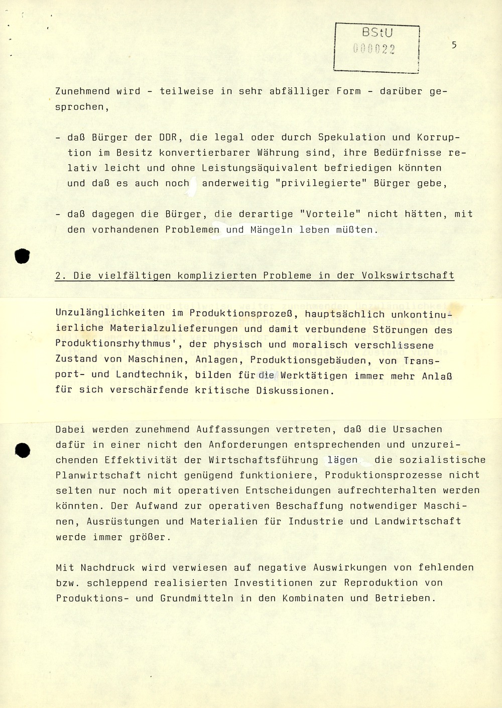Reaktionen der Bevölkerung zur Fluchtwelle aus der DDR