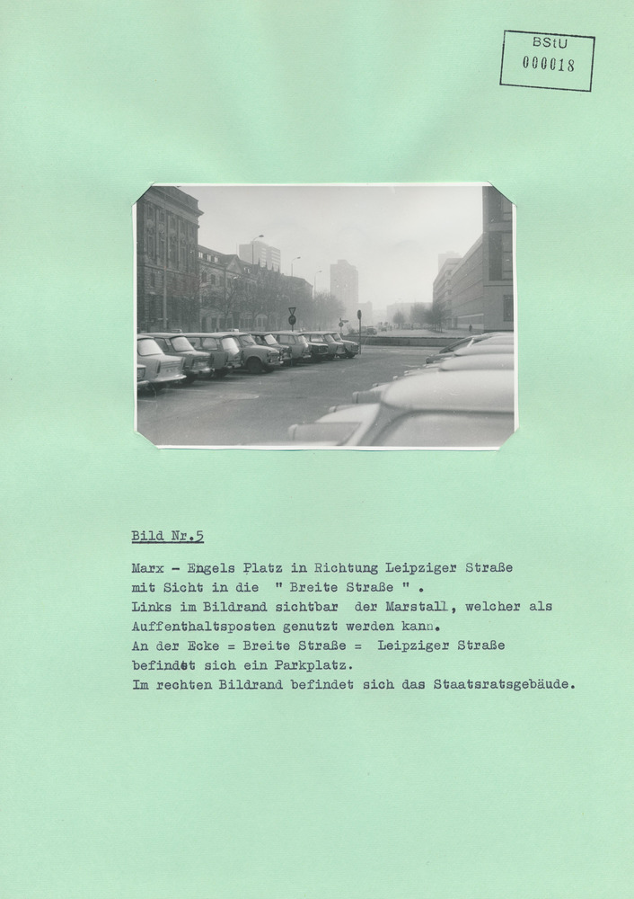 Fotodokumentation des Bereichs um den Palast der Republik