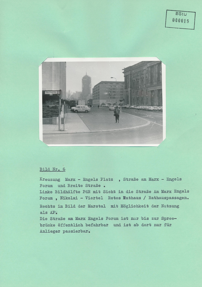 Fotodokumentation des Bereichs um den Palast der Republik