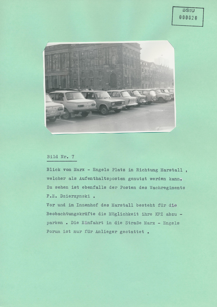 Fotodokumentation des Bereichs um den Palast der Republik