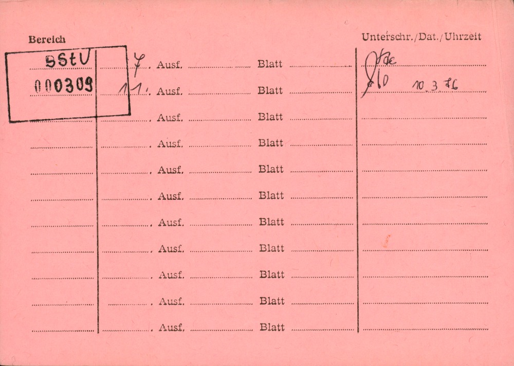 Richtlinie 1/76 zur Bearbeitung Operativer Vorgänge