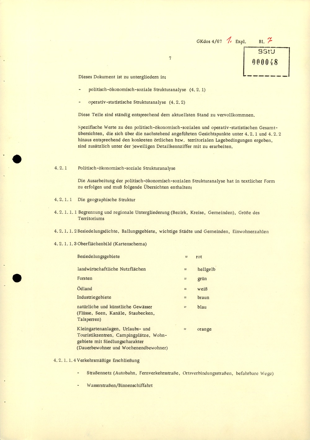Durchführungsbestimmung Nr. 1 zur Direktive 1/67 über die spezifisch-operative Mobilmachungsarbeit im MfS