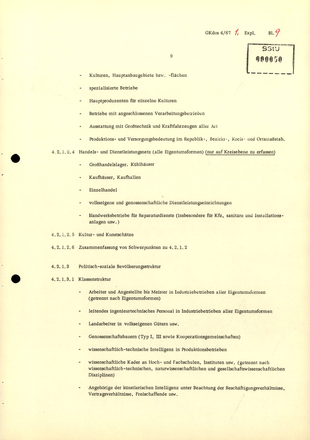 Durchführungsbestimmung Nr. 1 zur Direktive 1/67 über die spezifisch-operative Mobilmachungsarbeit im MfS