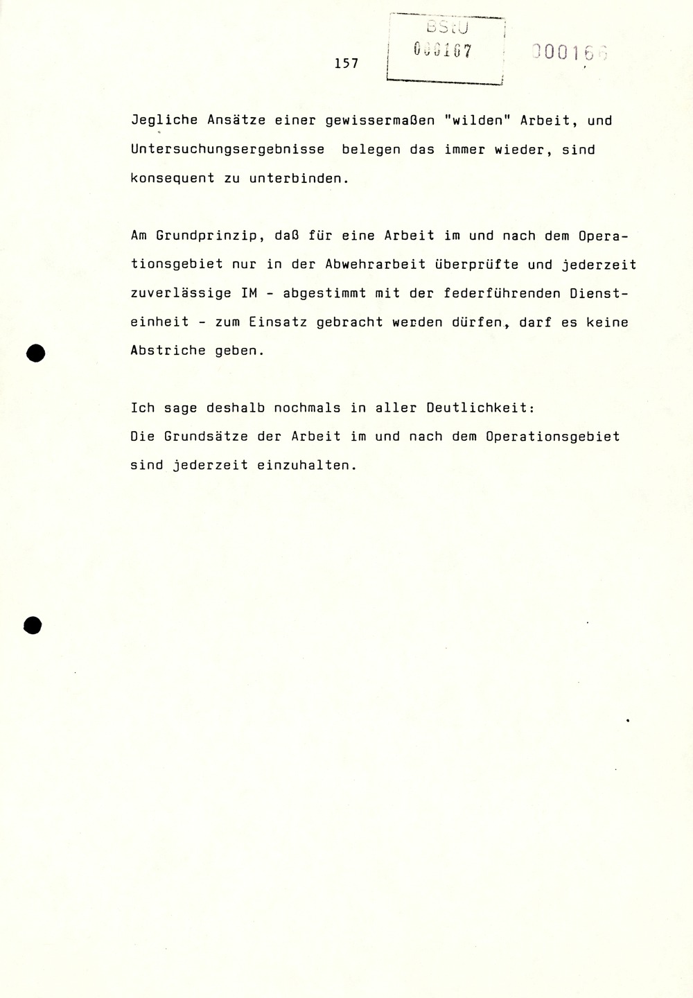 Referat Erich Mielkes auf einer Dienstbesprechung kurz vor den Kommunalwahlen 1989