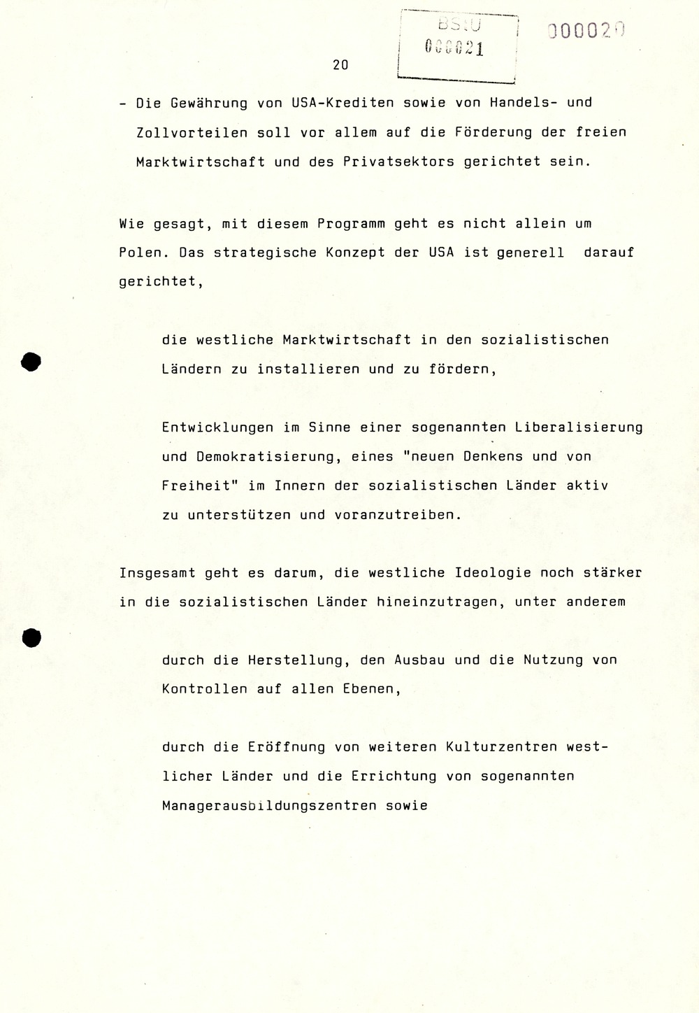 Referat Erich Mielkes auf einer Dienstbesprechung kurz vor den Kommunalwahlen 1989