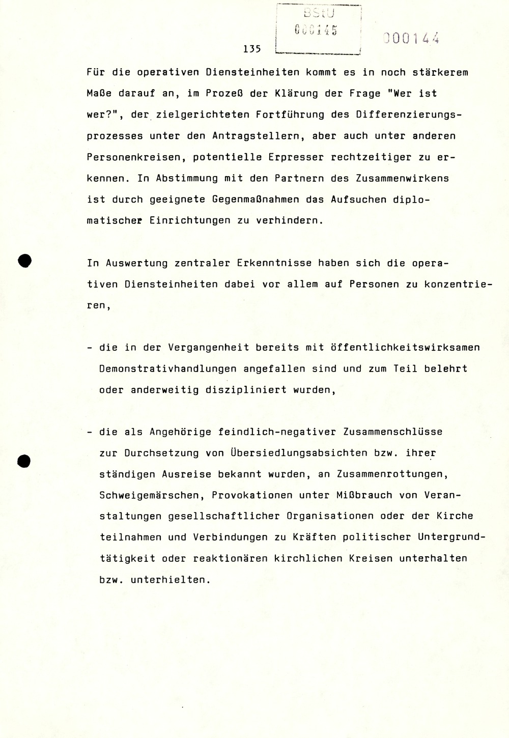 Referat Erich Mielkes auf einer Dienstbesprechung kurz vor den Kommunalwahlen 1989
