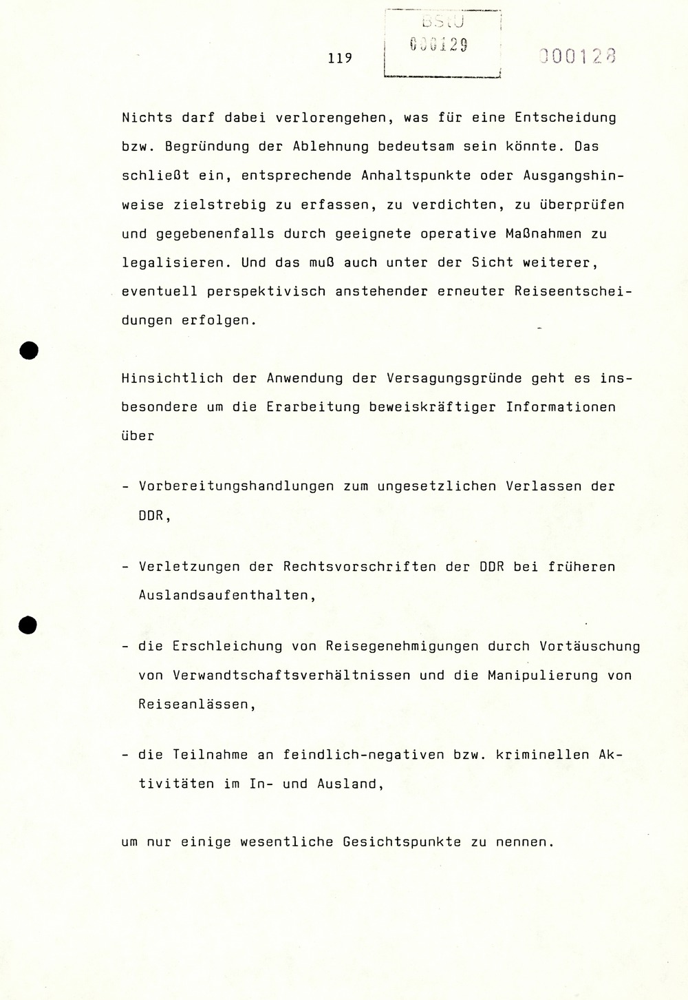 Referat Erich Mielkes auf einer Dienstbesprechung kurz vor den Kommunalwahlen 1989