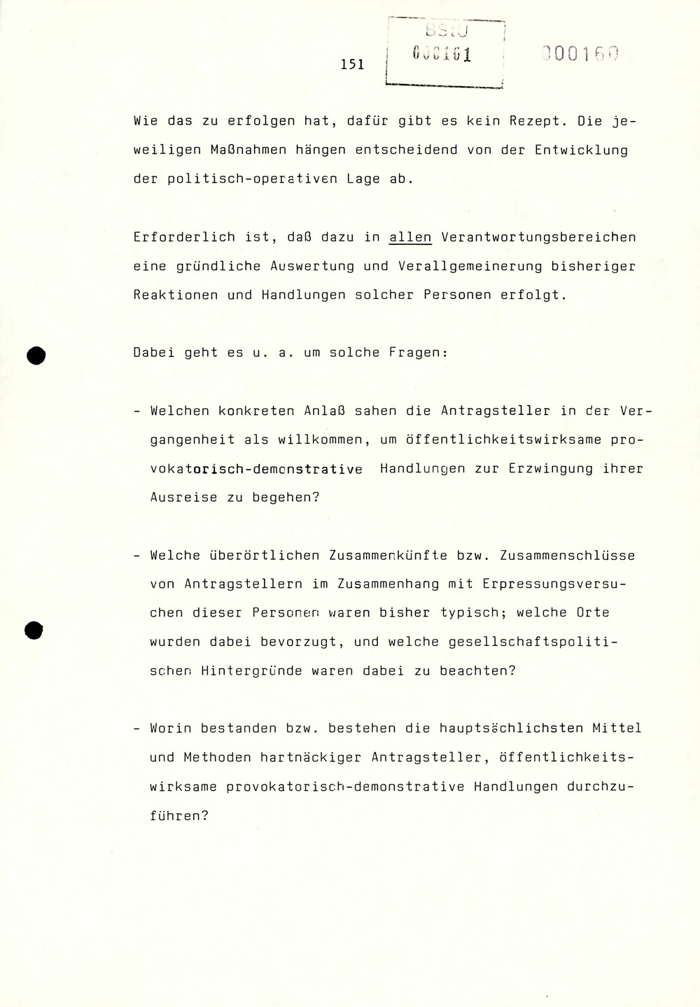 Referat Erich Mielkes auf einer Dienstbesprechung kurz vor den Kommunalwahlen 1989