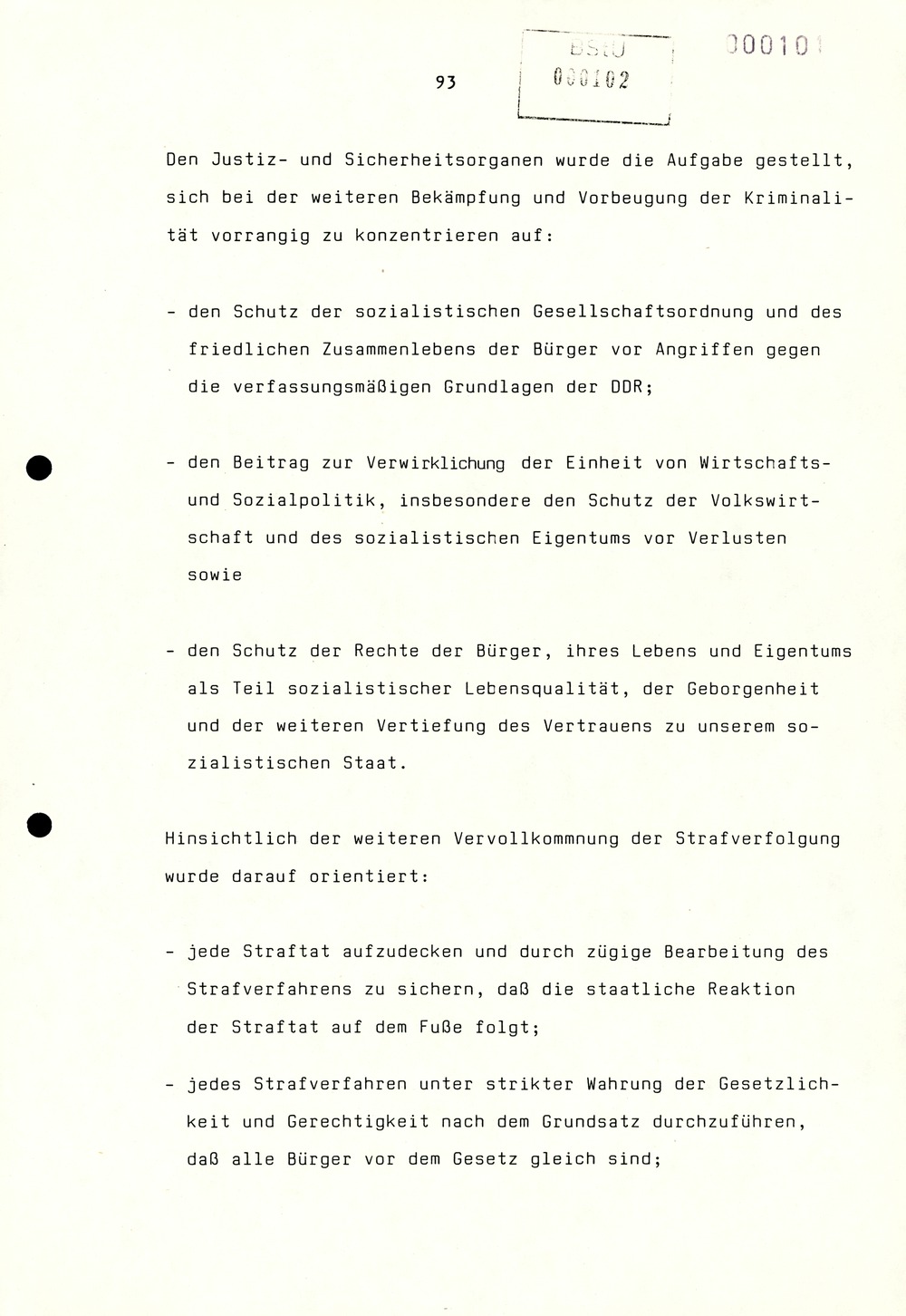 Referat Erich Mielkes auf einer Dienstbesprechung kurz vor den Kommunalwahlen 1989