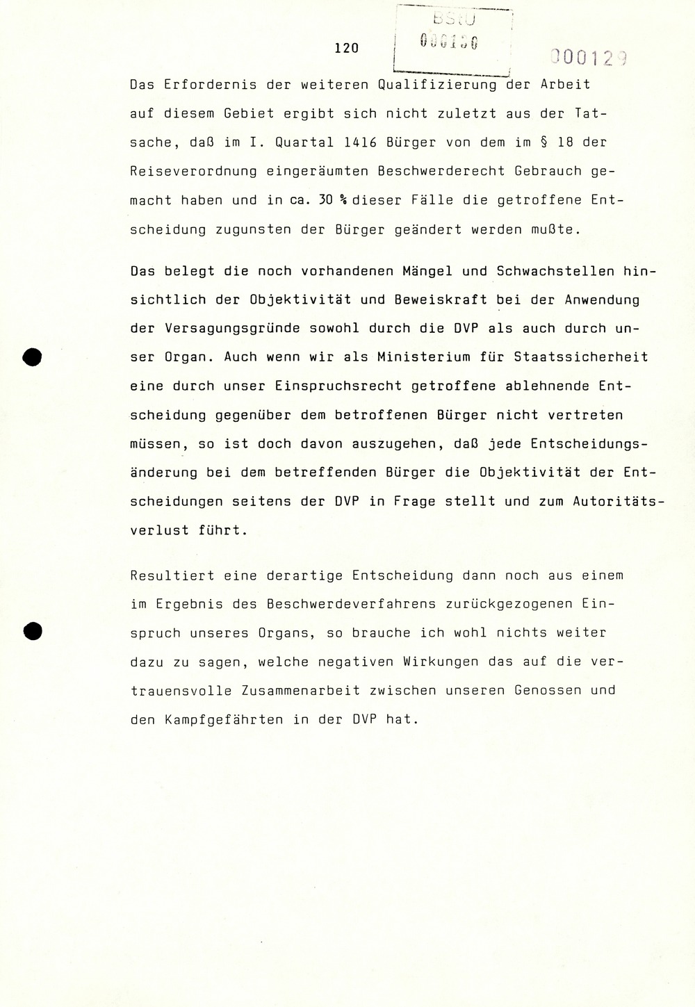 Referat Erich Mielkes auf einer Dienstbesprechung kurz vor den Kommunalwahlen 1989