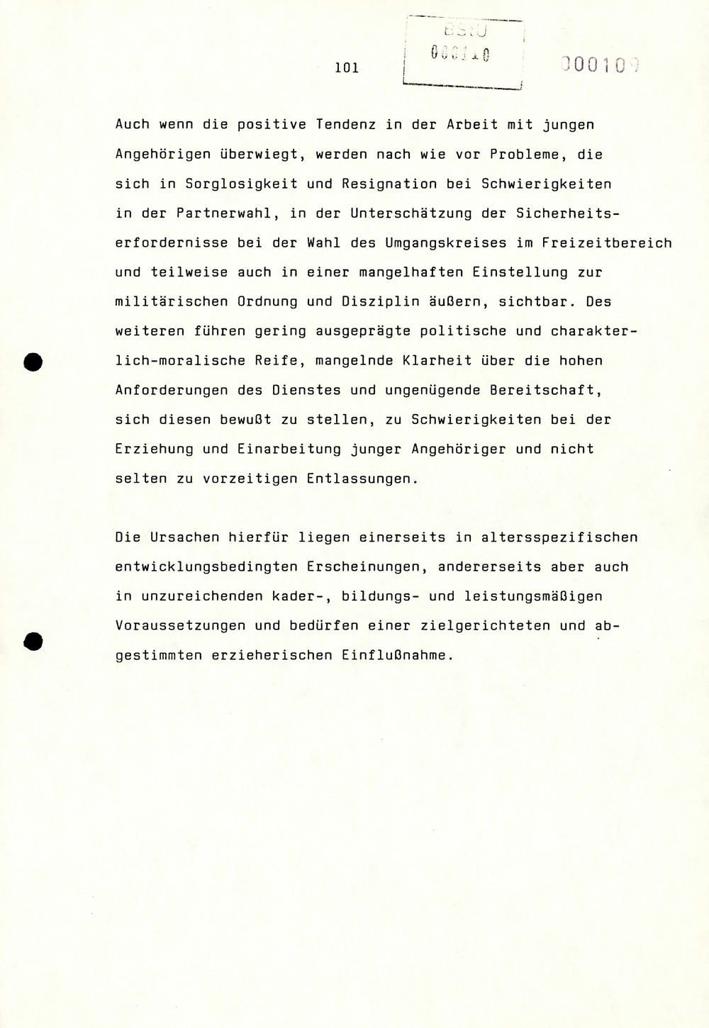 Referat Erich Mielkes auf einer Dienstbesprechung kurz vor den Kommunalwahlen 1989