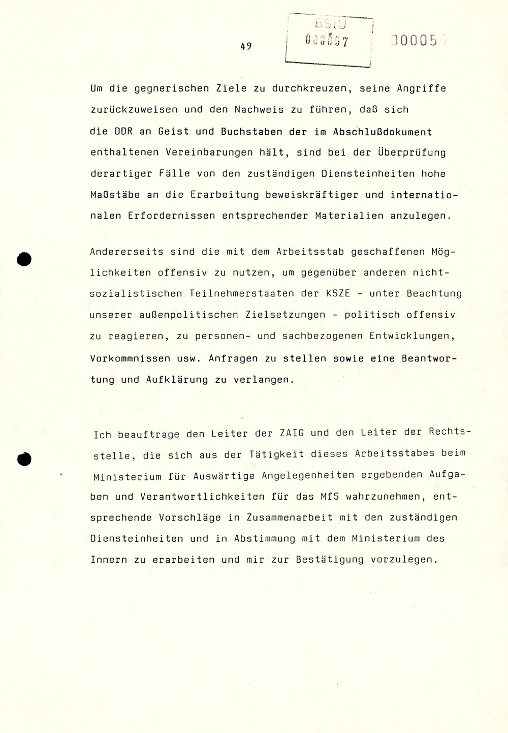 Referat Erich Mielkes auf einer Dienstbesprechung kurz vor den Kommunalwahlen 1989