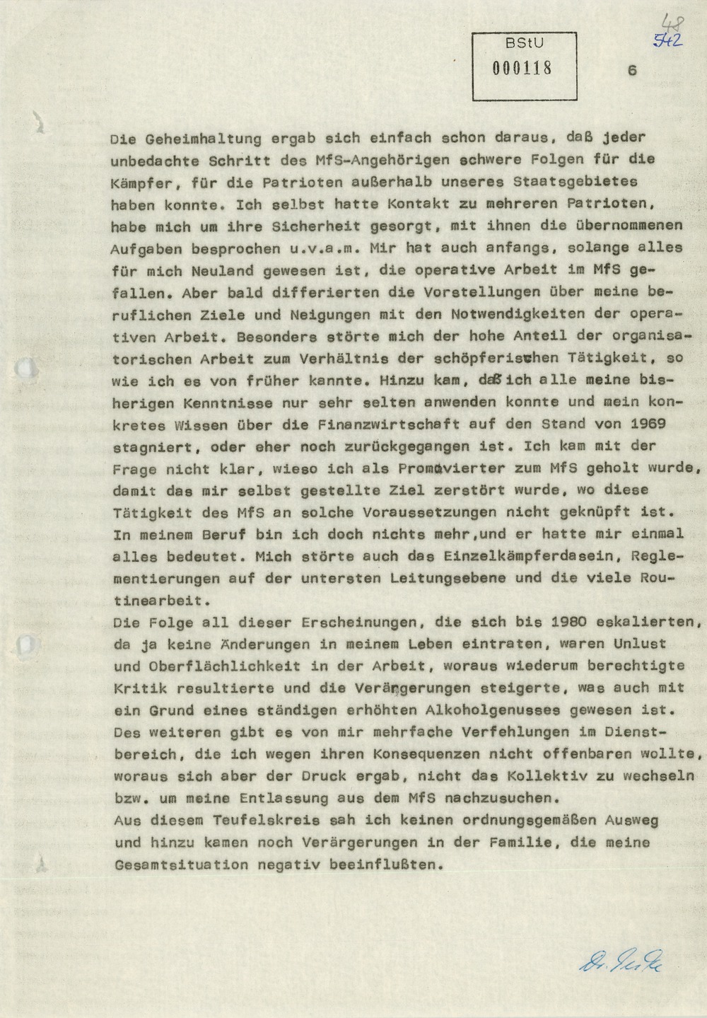 Vernehmungsprotokoll Werner Teskes vom 3. bis 5. Dezember 1980