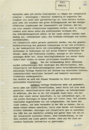Vernehmungsprotokoll Werner Teskes vom 10. Dezember 1980