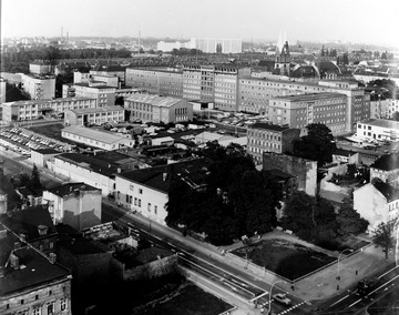 Die Stasi-Zentrale in Berlin-Lichtenberg in den 70er Jahren