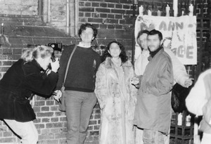 Überwachung potenzieller Sympathisanten der Umweltbibliothek im Umfeld der Berliner Zionskirche