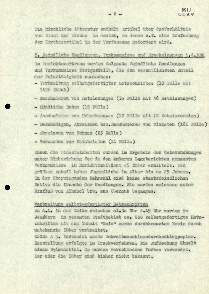 Bericht zur Aktion "Optimismus"