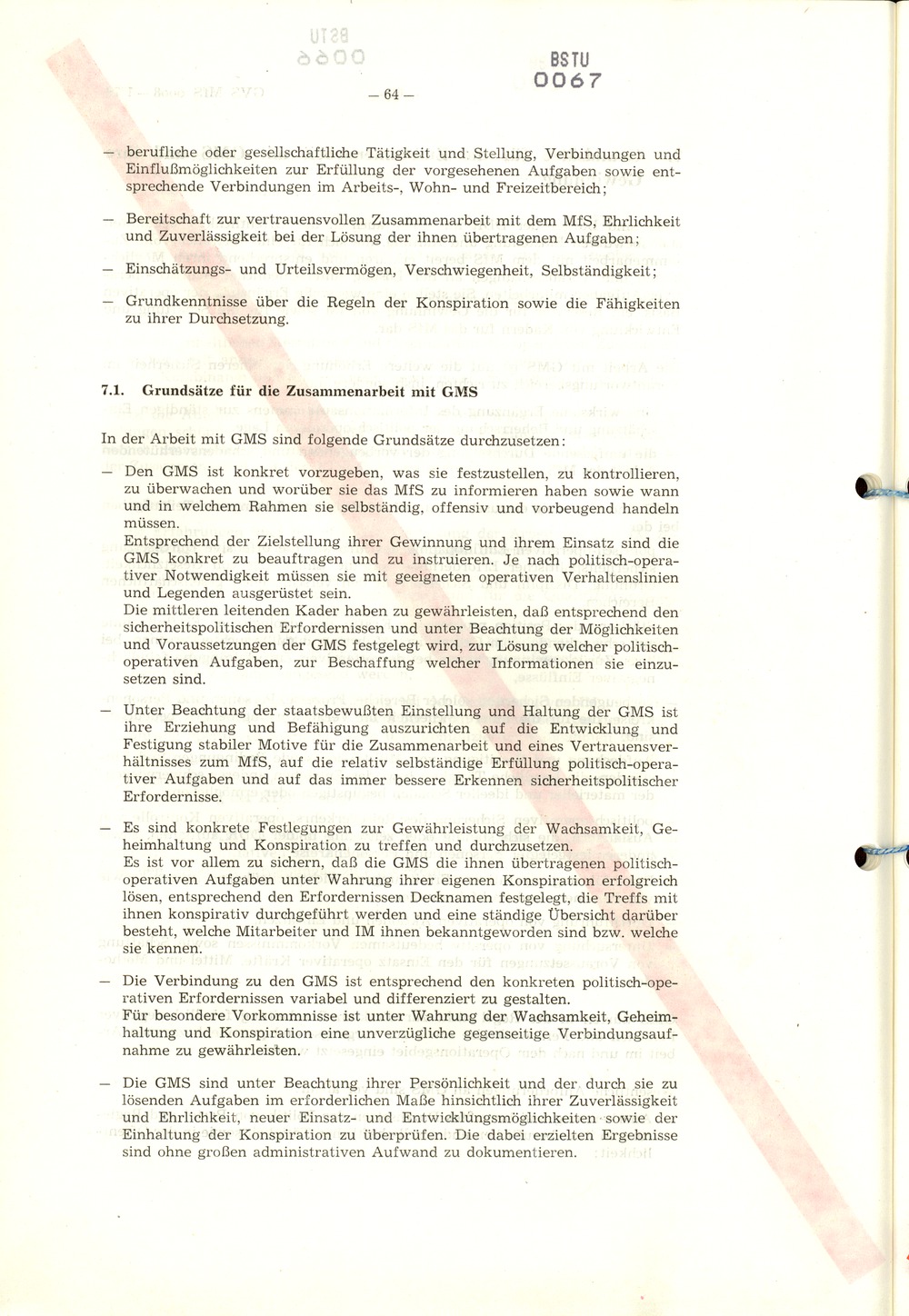 Richtlinie 1/79 für die Arbeit mit Inoffiziellen Mitarbeitern und Gesellschaftlichen Mitarbeitern für Sicherheit