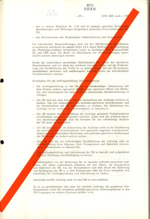 Richtlinie 1/79 für die Arbeit mit Inoffiziellen Mitarbeitern und Gesellschaftlichen Mitarbeitern für Sicherheit