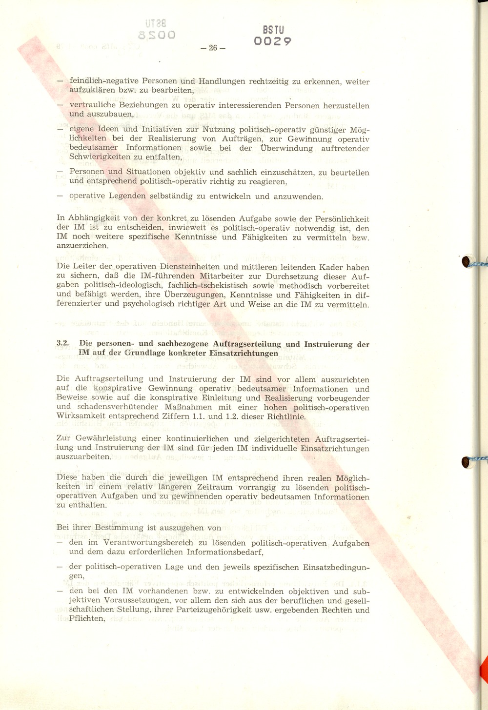 Richtlinie 1/79 für die Arbeit mit Inoffiziellen Mitarbeitern und Gesellschaftlichen Mitarbeitern für Sicherheit