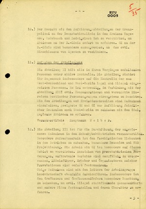 Einsatzplan zur Aktion "Bollwerk" für den ersten Jahrestag des 17. Juni 1953