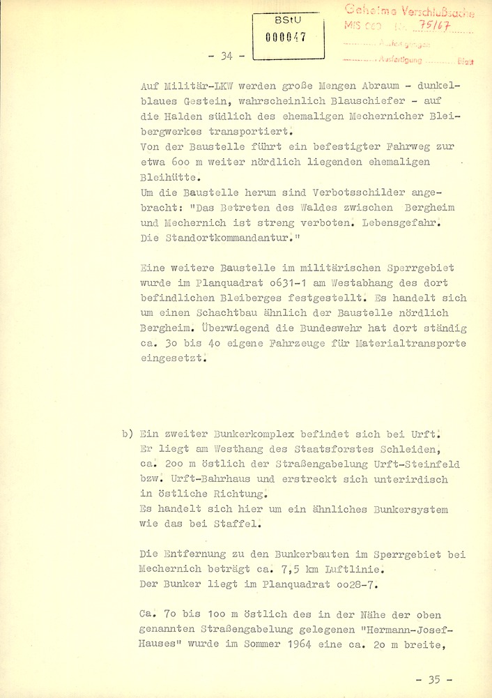 Regierungsbunker im Ahrtal