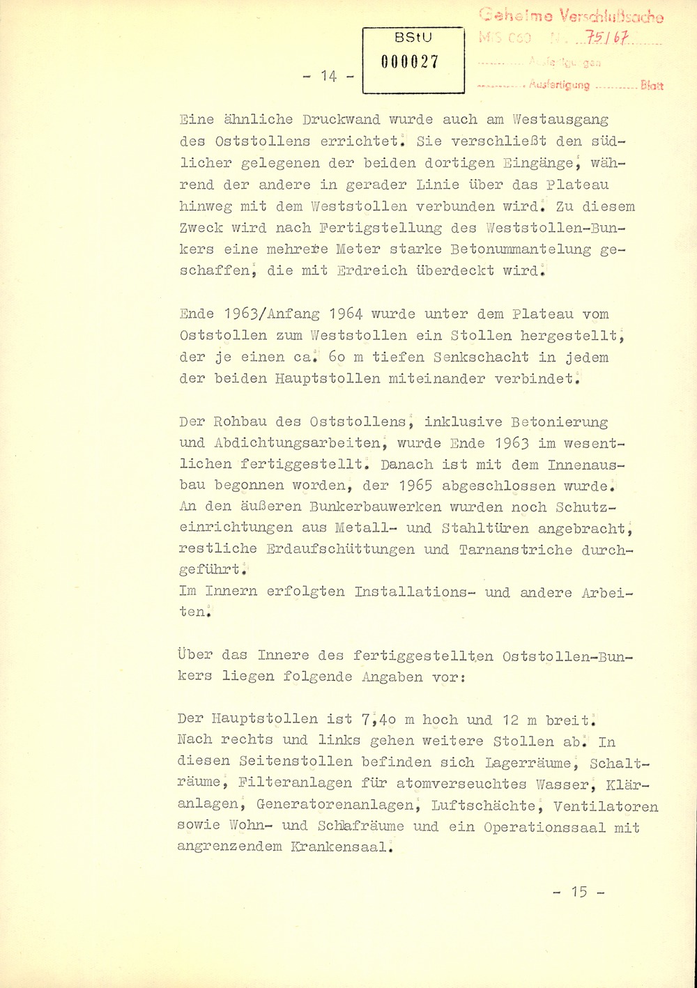 Regierungsbunker im Ahrtal
