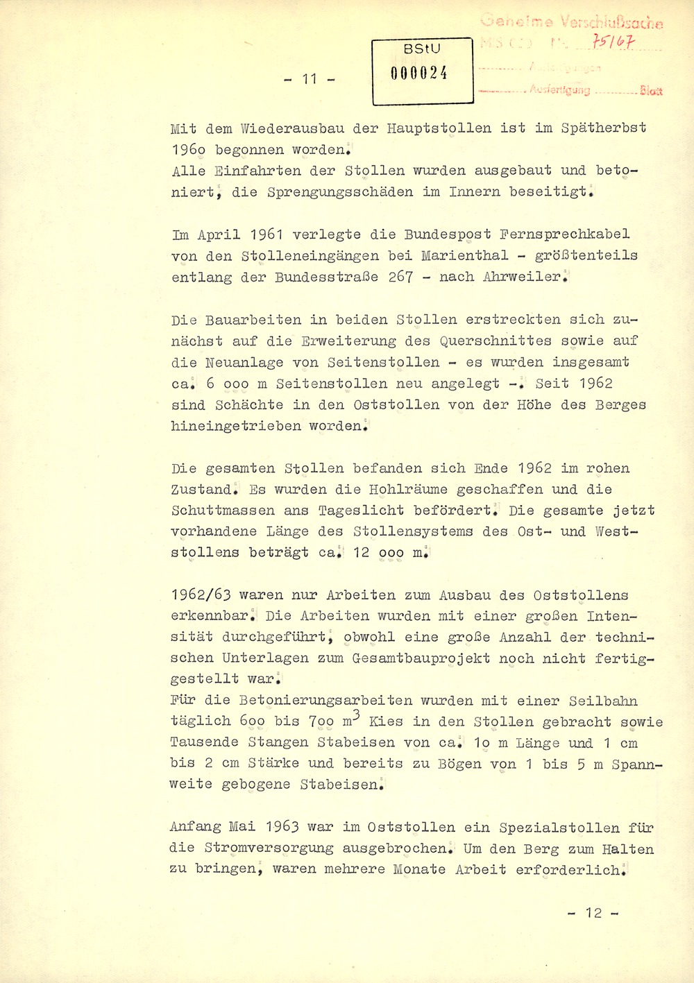 Regierungsbunker im Ahrtal