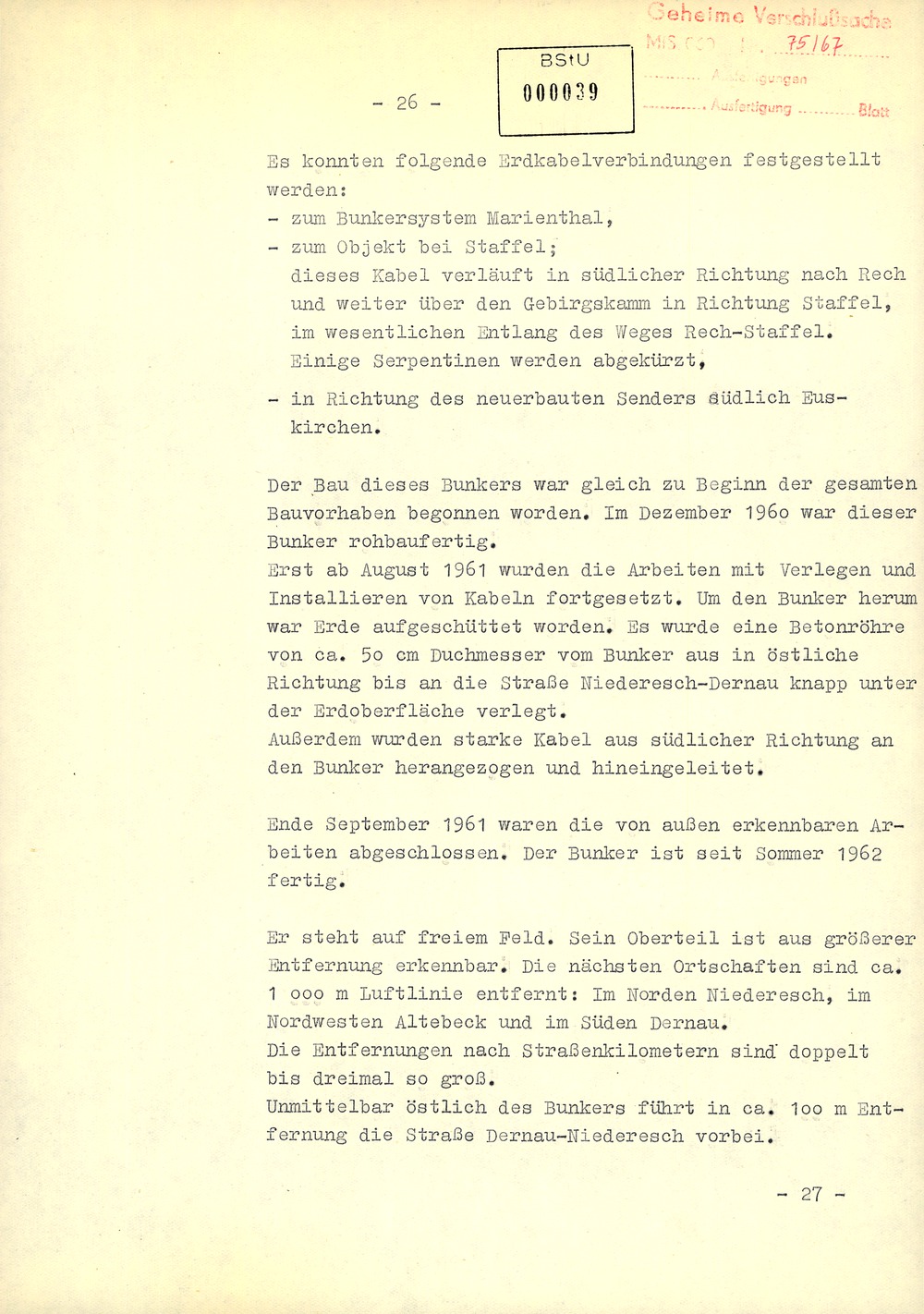 Regierungsbunker im Ahrtal