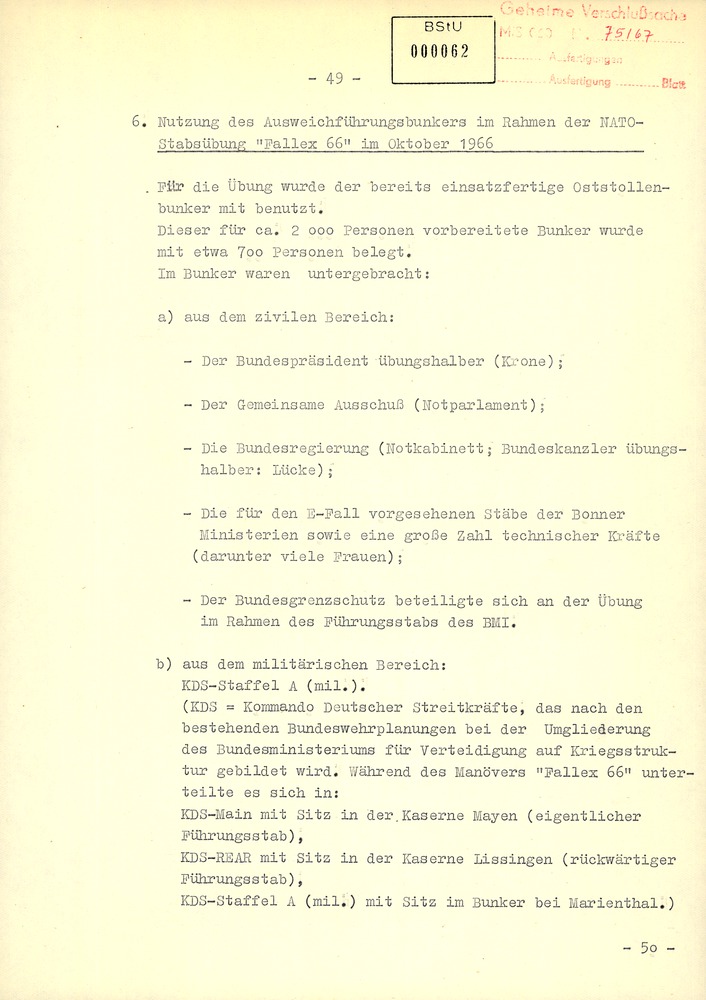 Regierungsbunker im Ahrtal