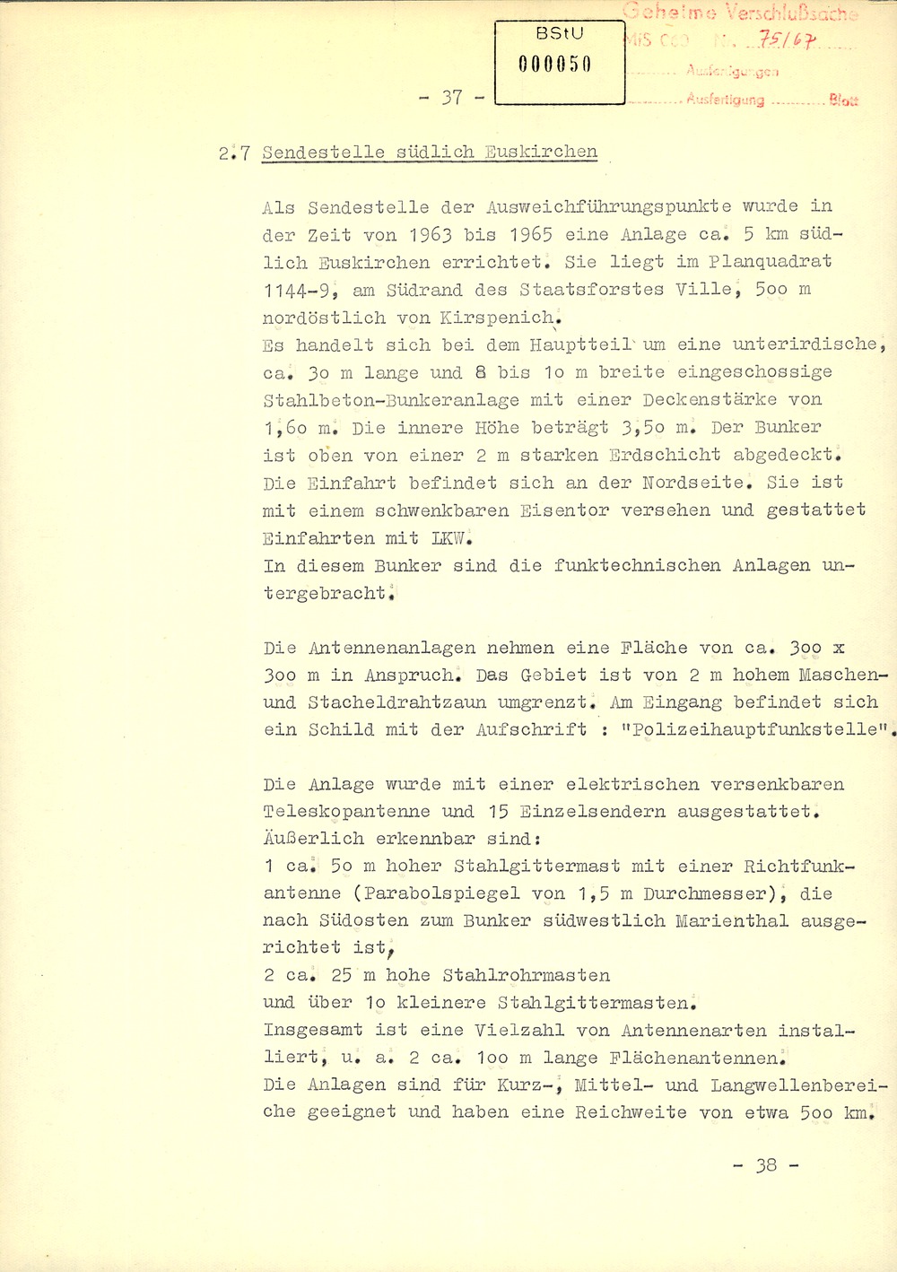 Regierungsbunker im Ahrtal