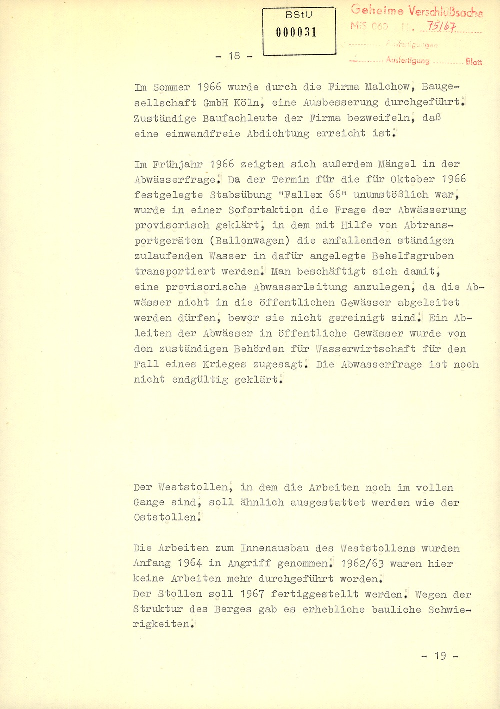 Regierungsbunker im Ahrtal