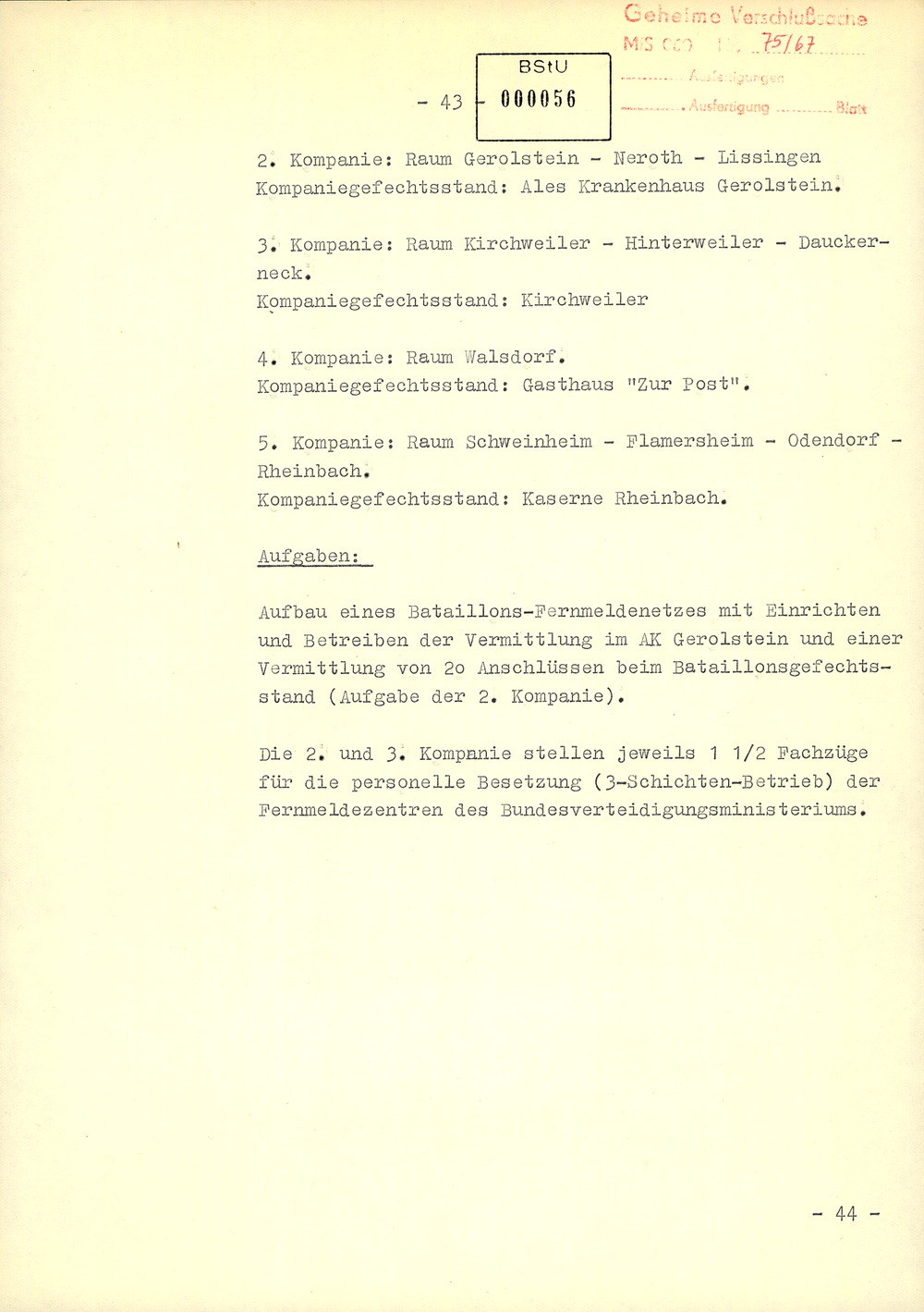 Regierungsbunker im Ahrtal