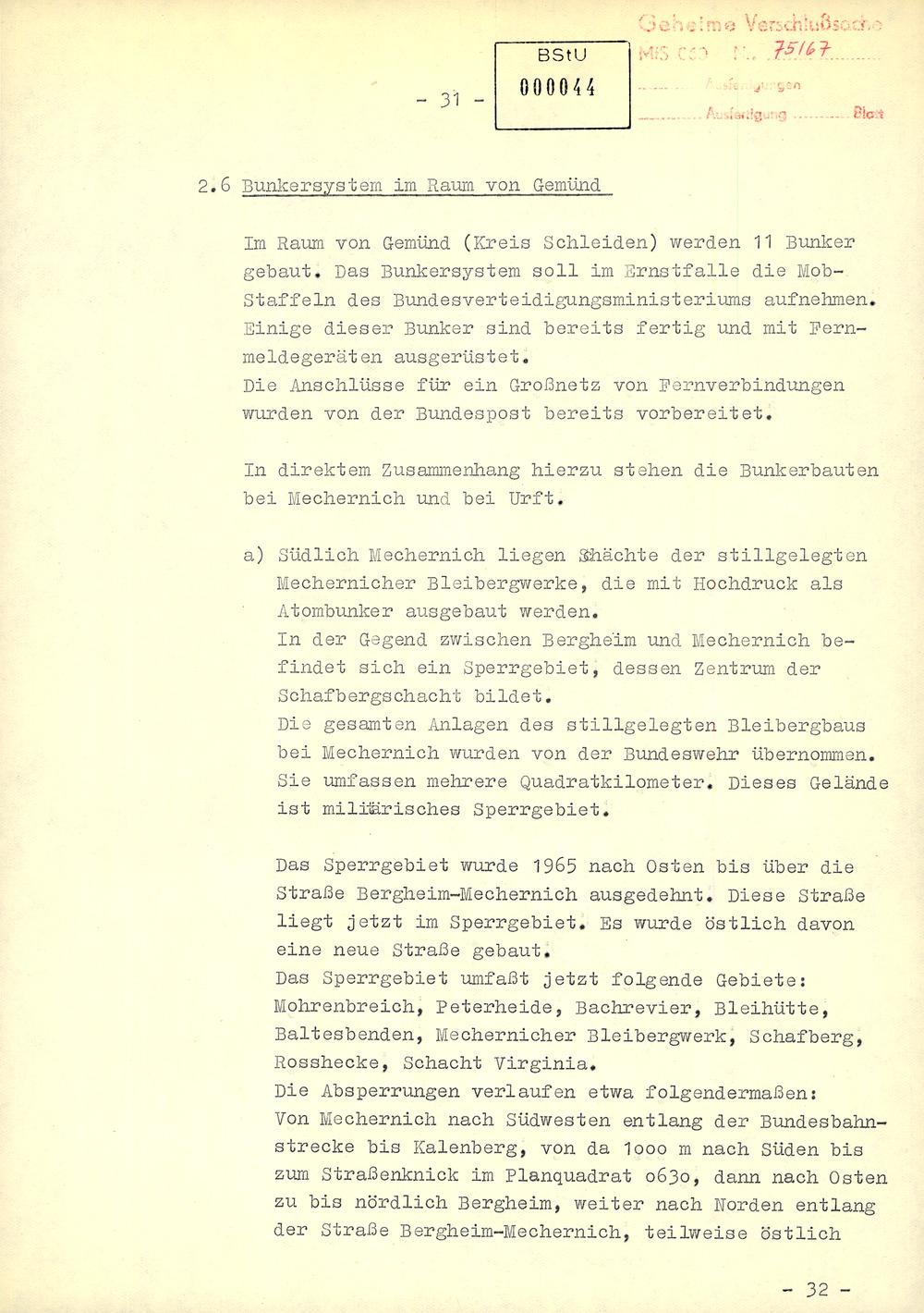 Regierungsbunker im Ahrtal