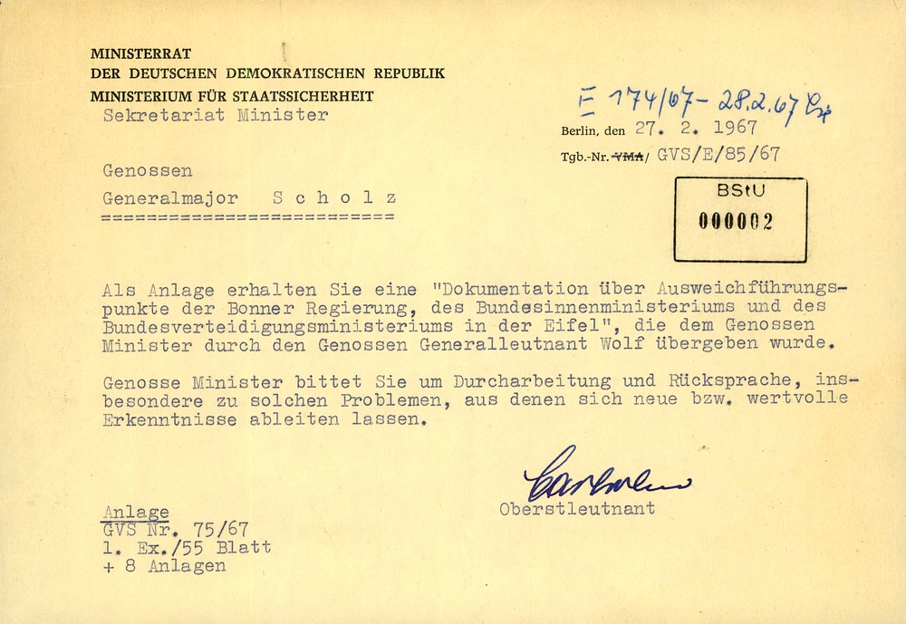 Regierungsbunker im Ahrtal