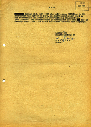 Befristete Ausreisesperre für Bürger der DDR in das kapitalistische Ausland einschließlich Westdeutschlands und des besonderen Territoriums Westberlin (20.10.1967)