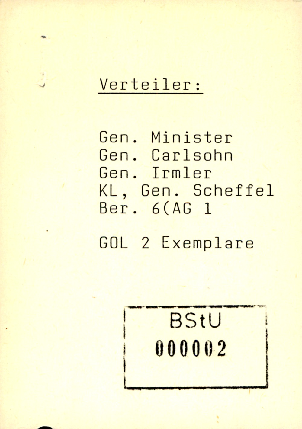 Referat Erich Mielkes zur Auswertung der 8. Tagung des Zentralkomitees der SED