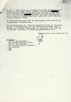 Bericht über den Aufenthalt einer Reisegruppe der Volkshochschule Untermosel in der DDR