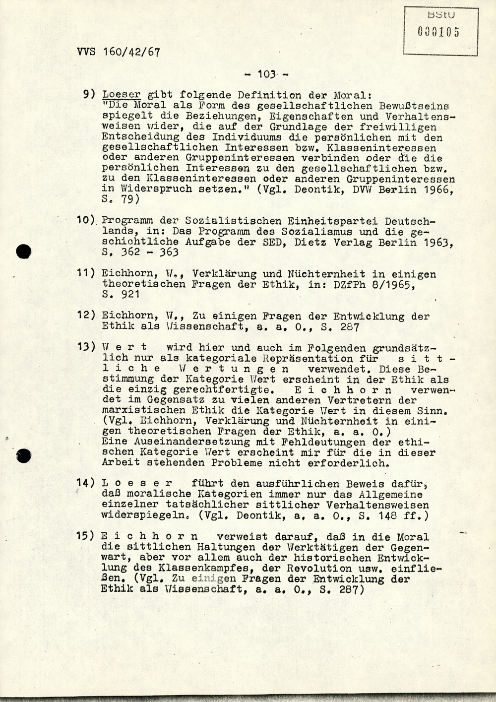Dissertation "Die Wirksamkeit moralischer Faktoren im Verhalten der Bürger der DDR zur inoffiziellen Zusammenarbeit mit dem MfS"