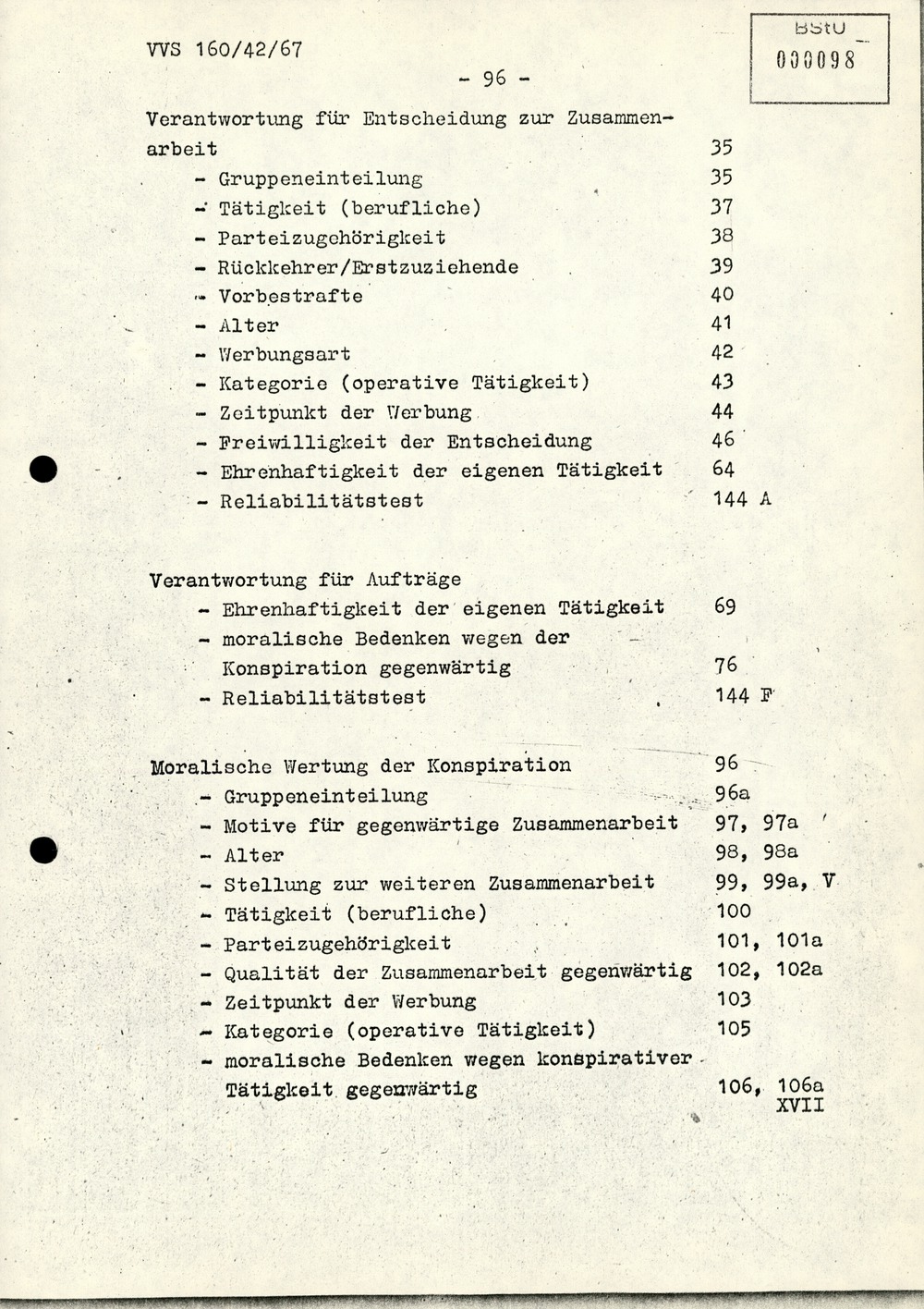 Dissertation "Die Wirksamkeit moralischer Faktoren im Verhalten der Bürger der DDR zur inoffiziellen Zusammenarbeit mit dem MfS"