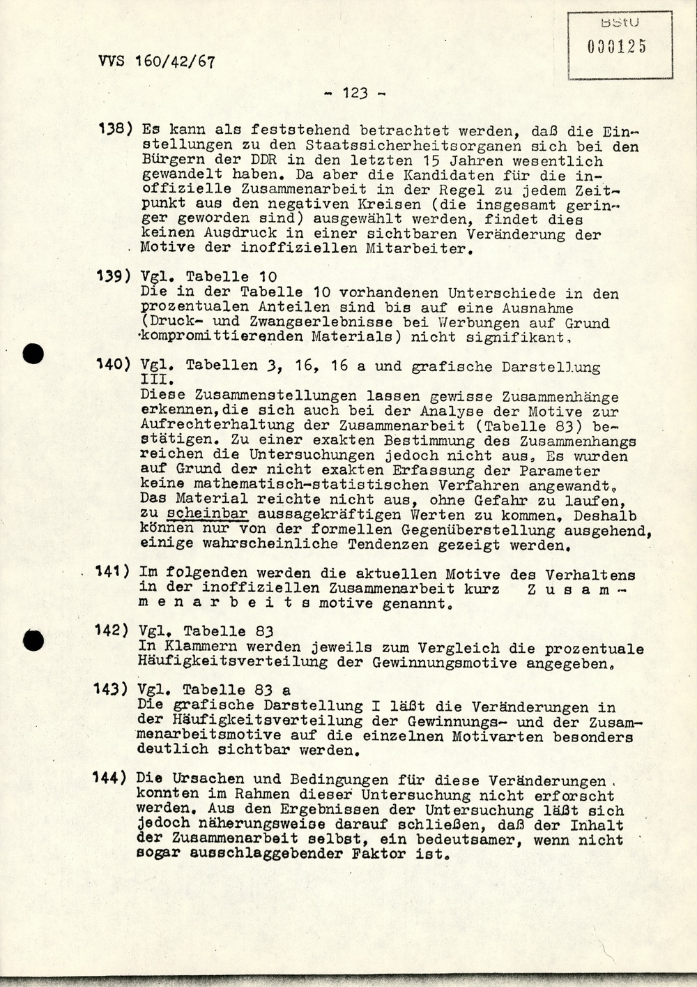 Dissertation "Die Wirksamkeit moralischer Faktoren im Verhalten der Bürger der DDR zur inoffiziellen Zusammenarbeit mit dem MfS"