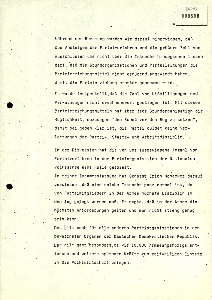 Referat über Arbeit der Parteikontrollkommissionen der SED bei der Durchführung von Parteiverfahren