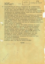 Befehl von Erich Mielke zu den Kriterien für die Verhaftung von Aufständischen des 17. Juni 1953