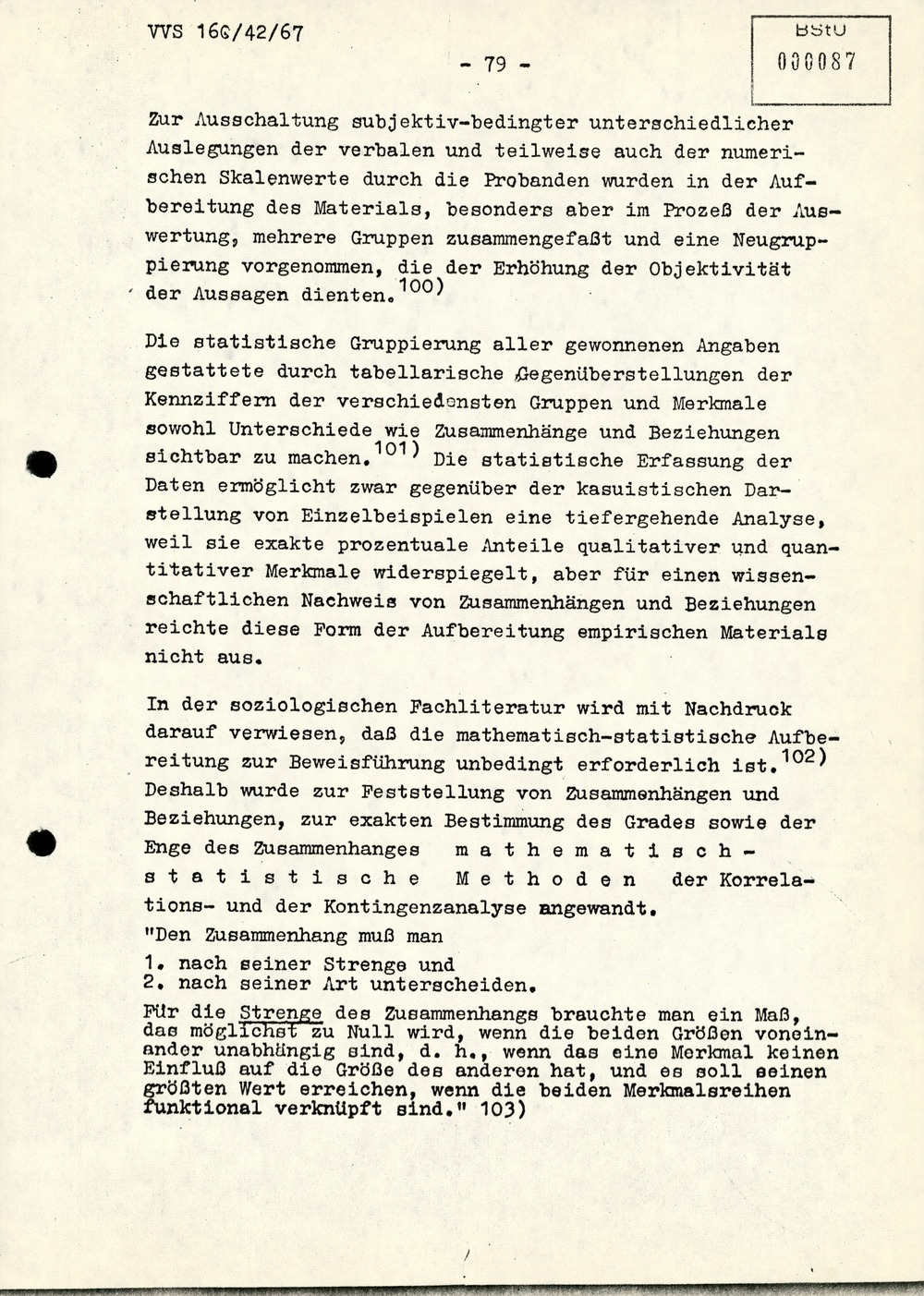 Dissertation "Die Wirksamkeit moralischer Faktoren im Verhalten der Bürger der DDR zur inoffiziellen Zusammenarbeit mit dem MfS"